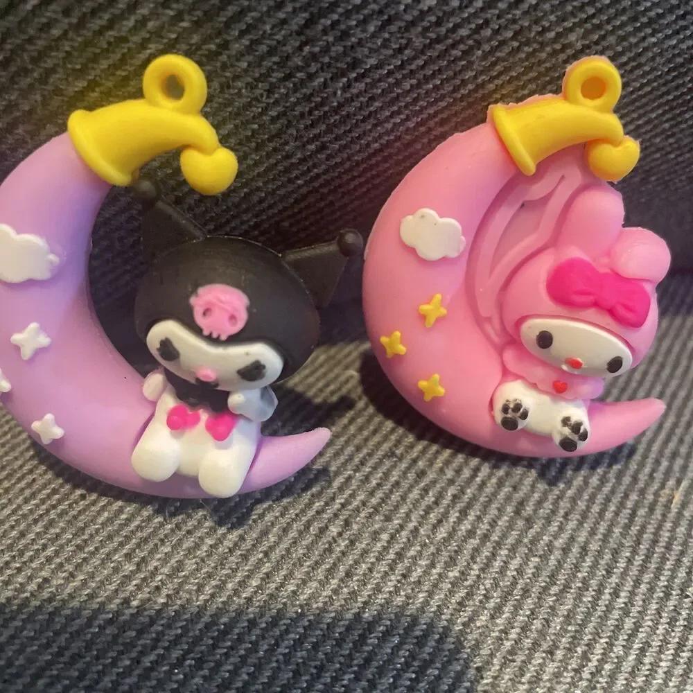2” Sanrio Figures Moon Pompompurin Kitty Lot 2